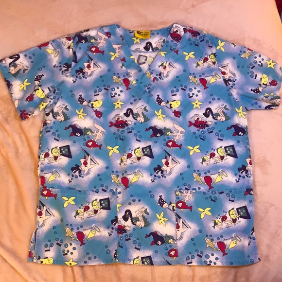 Bundle of Scrub Shirts - Picture 5 of 6